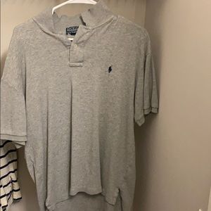 **3/$30** Men’s grey polo